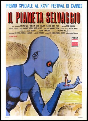 La plan&egrave;te sauvage - Italian Movie Poster (thumbnail)