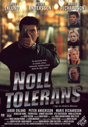 Noll tolerans - Swedish Movie Poster (thumbnail)