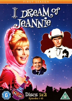 &quot;I Dream of Jeannie&quot; - British DVD movie cover (thumbnail)