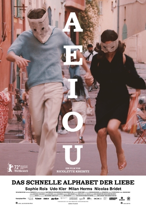 A E I O U - Das schnelle Alphabet der Liebe - German Movie Poster (thumbnail)