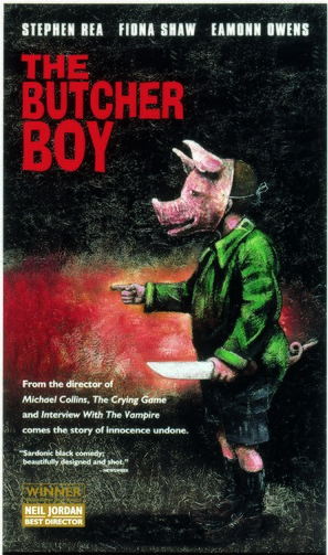 The Butcher Boy - VHS movie cover (thumbnail)