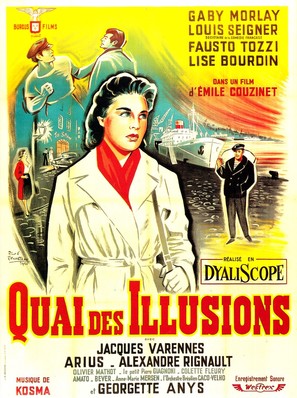 Quai des illusions - French Movie Poster (thumbnail)