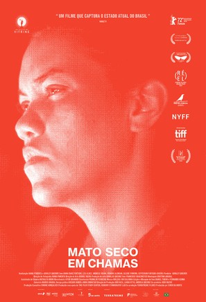 Mato seco em chamas - Brazilian Movie Poster (thumbnail)