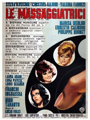 Le massaggiatrici - Italian Movie Poster (thumbnail)