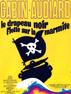 Le drapeau noir flotte sur la marmite - French Movie Poster (thumbnail)