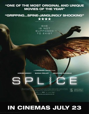 Splice - British Movie Poster (thumbnail)