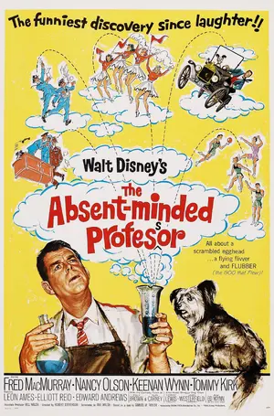 The Absent Minded Professor Poster