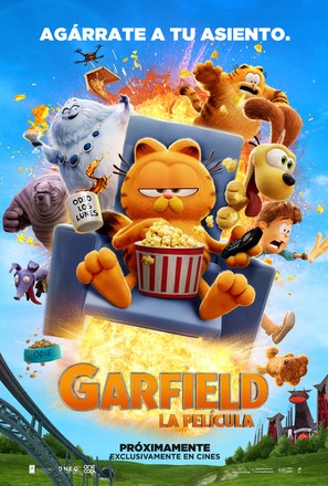 The Garfield Movie - Spanish Movie Poster (thumbnail)