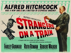 Strangers on a Train - British Movie Poster (thumbnail)