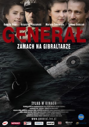 General. Zamach na Gibraltarze - Polish Movie Poster (thumbnail)
