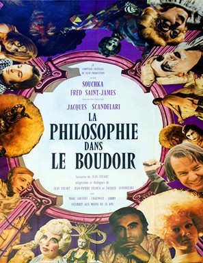 La philosophie dans le boudoir - French Movie Poster (thumbnail)