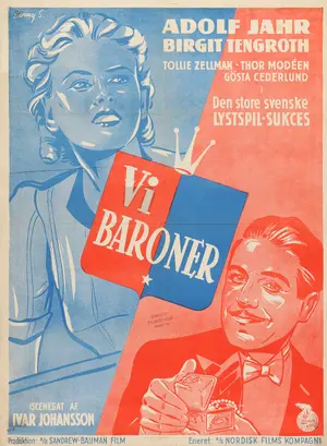 Oss baroner emellan Poster