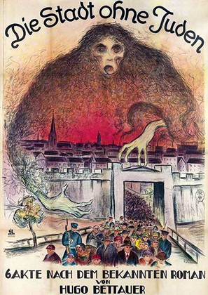 Die Stadt ohne Juden - Austrian Movie Poster (thumbnail)