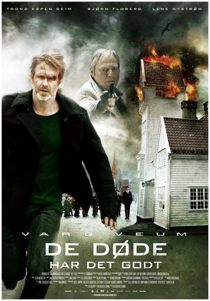 Varg Veum - De d&oslash;de har det godt - Norwegian Movie Poster (thumbnail)