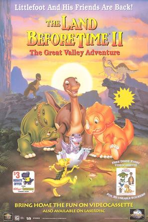 The Land Before Time 2 - Video release movie poster (thumbnail)