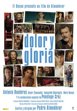 Dolor y gloria - Spanish Movie Poster (thumbnail)