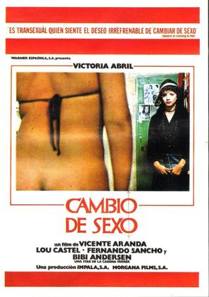 Cambio de sexo - Spanish Movie Poster (thumbnail)