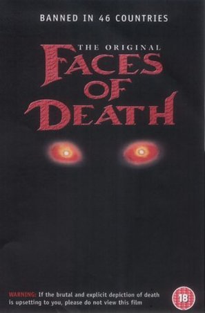 Faces Of Death - British DVD movie cover (thumbnail)