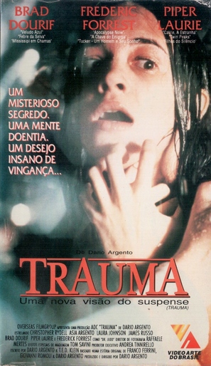 Trauma - Brazilian VHS movie cover (thumbnail)