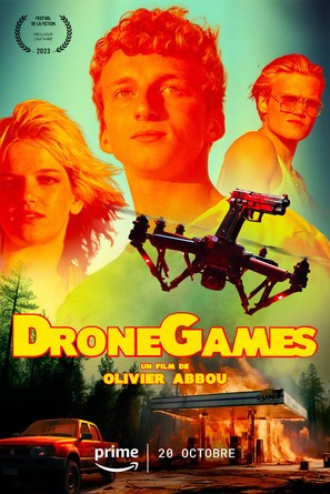 Drone Games - French Movie Poster (thumbnail)