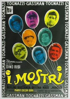 I mostri - Italian Movie Poster (thumbnail)