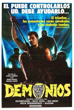 Demoni - Argentinian Movie Poster (thumbnail)