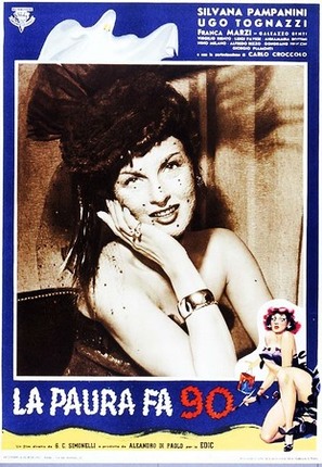 La paura fa 90 - Italian poster (thumbnail)