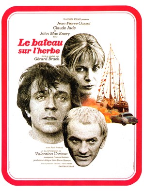 Le bateau sur l&#039;herbe - French Movie Poster (thumbnail)