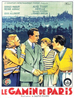 Le gamin de Paris - French Movie Poster (thumbnail)