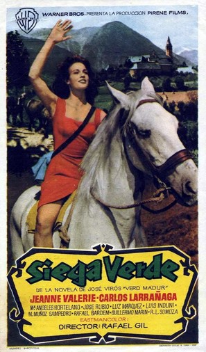 Siega verde - Spanish Movie Poster (thumbnail)