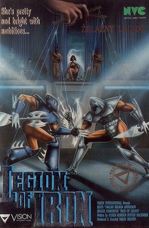 Legion of Iron - Polish VHS movie cover (thumbnail)