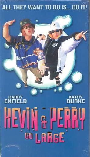 Kevin &amp; Perry Go Large - VHS movie cover (thumbnail)