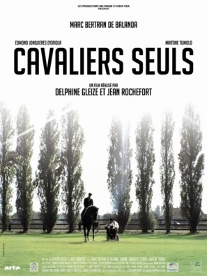Cavaliers seuls - French Movie Poster (thumbnail)