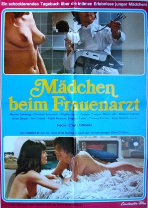 M&auml;dchen beim Frauenarzt - German Movie Poster (thumbnail)