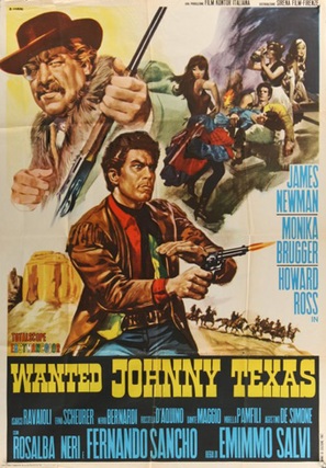 Wanted Johnny Texas - Italian Movie Poster (thumbnail)