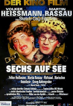 6 auf See - German Movie Poster (thumbnail)