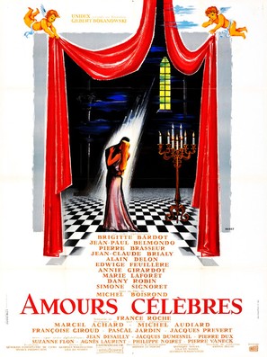 Amours c&eacute;l&egrave;bres - French Movie Poster (thumbnail)