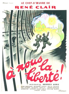 &Agrave; nous la libert&eacute; - French Movie Poster (thumbnail)