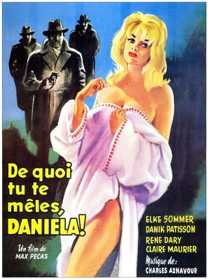 De quoi tu te m&ecirc;les Daniela! - French Movie Poster (thumbnail)