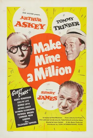 Make Mine a Million - British Movie Poster (thumbnail)