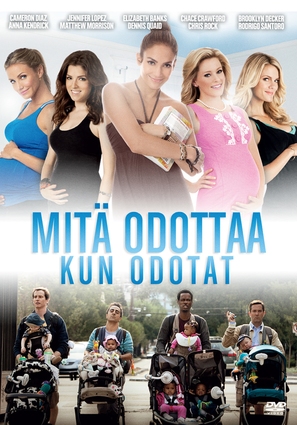 What to Expect When You&#039;re Expecting - Finnish DVD movie cover (thumbnail)