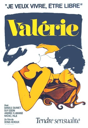 Val&eacute;rie - Canadian Movie Poster (thumbnail)