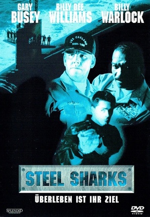 Steel Sharks - German DVD movie cover (thumbnail)