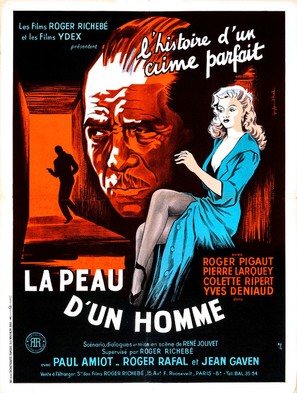 La peau d&#039;un homme - French Movie Poster (thumbnail)