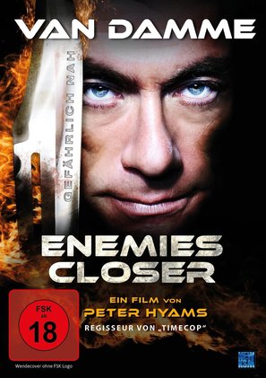 Enemies Closer - German DVD movie cover (thumbnail)
