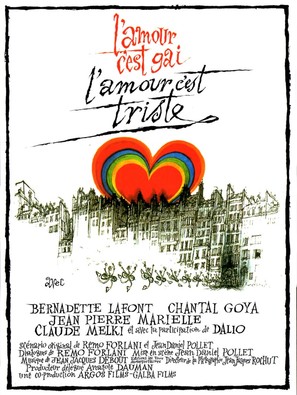 L&#039;amour c&#039;est gai, l&#039;amour c&#039;est triste - French Movie Poster (thumbnail)
