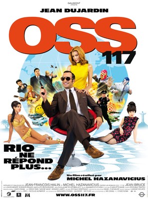 OSS 117: Rio ne repond plus - French Movie Poster (thumbnail)