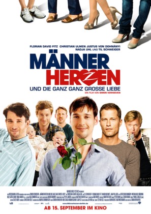 M&auml;nnerherzen... und die ganz ganz gro&szlig;e Liebe - German Movie Poster (thumbnail)