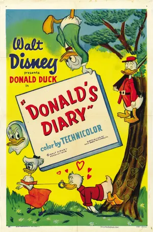 Donald's Diary Poster