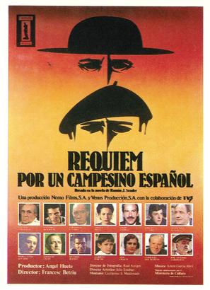 R&eacute;quiem por un campesino espa&ntilde;ol - Spanish Movie Poster (thumbnail)